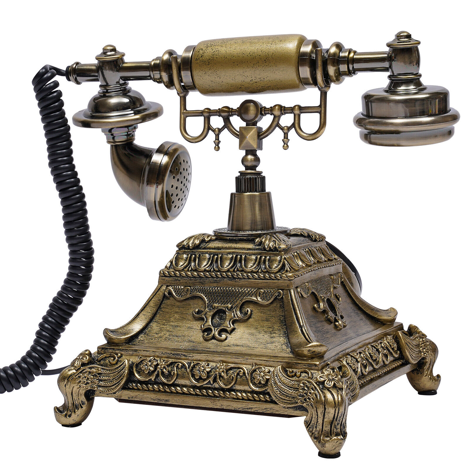 Vintage Retro Corded Telephone Home Office Desk Landline Phone Equipment New Unbranded Does not apply - фотография #9