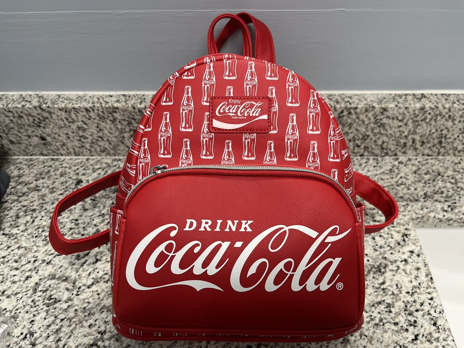 Rare Funko Coca Cola Mini Backpack Contour Bottle Red Coke HTF NWOT Coca-Cola