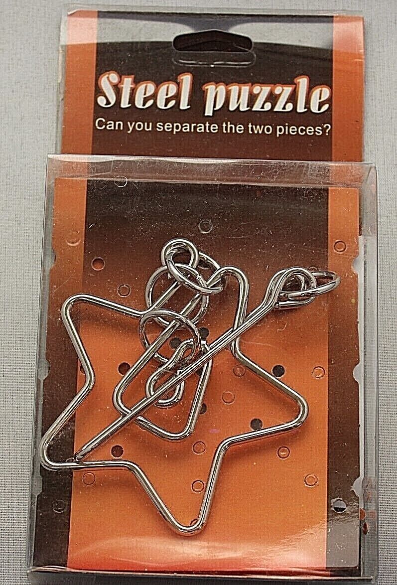 5 Different Steel Puzzles Zkuochuang Toy - фотография #3