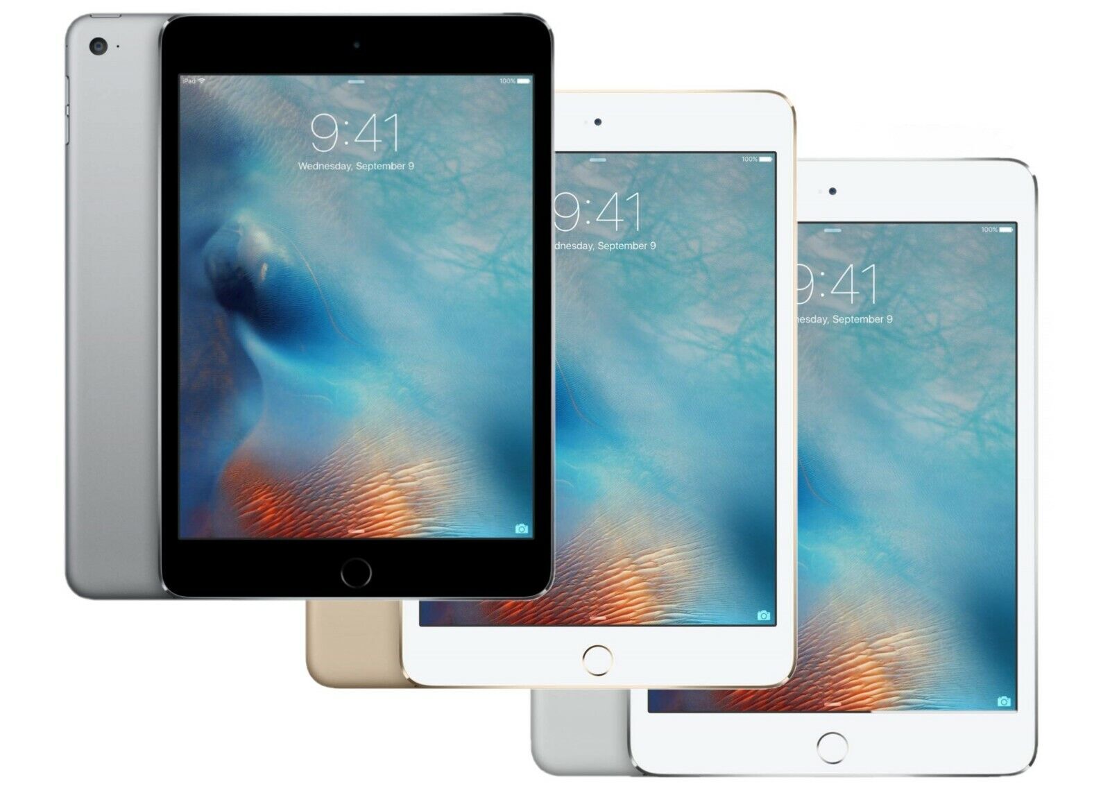 Apple iPad mini 4, 4th Gen 16GB 32GB 64GB 128GB Wi-Fi + 4G Cellular - Good Apple ipad mini 4