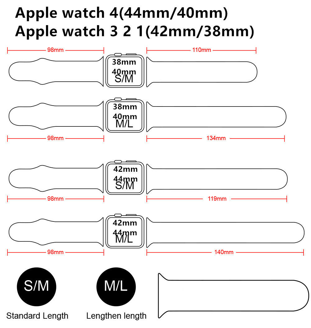 20 Pack 40/45/49mm Silicone Sport Band Strap for Apple Watch Ultra Series 1 to 8 Max-Cool SERIES SE  6   5   4   3   2   1   38 / 42, SERIESSE654321 - фотография #11