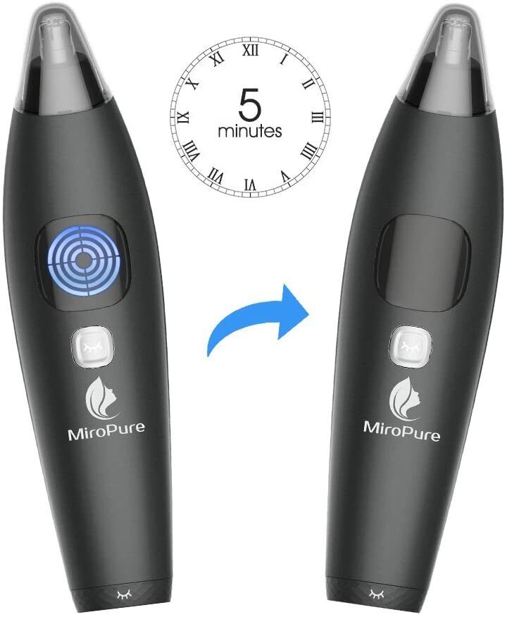 LOT OF 2 Waterproof Nose Ear Face Hair Trimmer for Women/ Men Manscaping w/ LCD Miropure Does Not Apply - фотография #5
