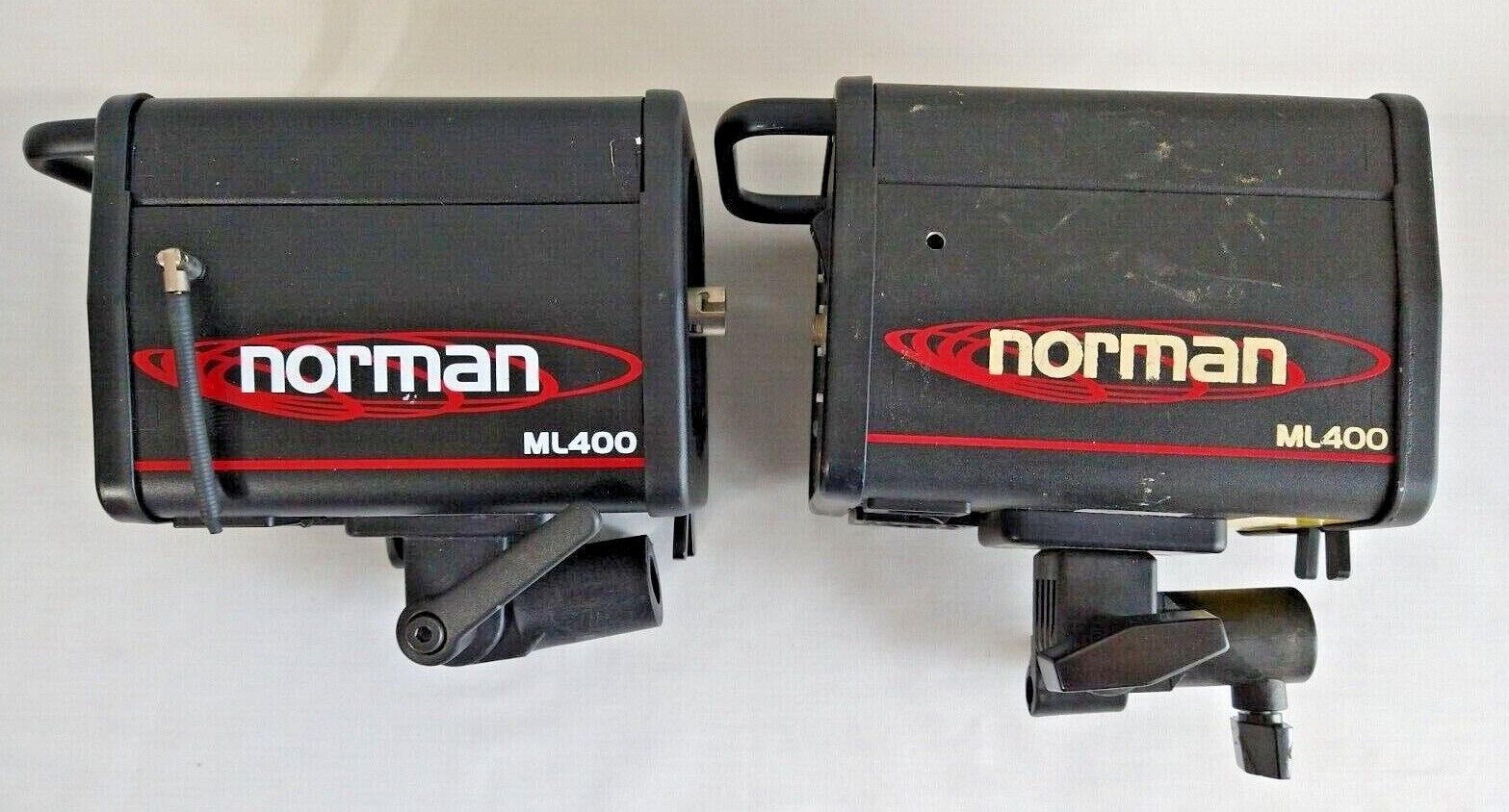 LOT OF 2 Norman ML400R Monolights 400 W/s AS-IS / FOR PARTS AND/OR REPAIR Norman Unknown