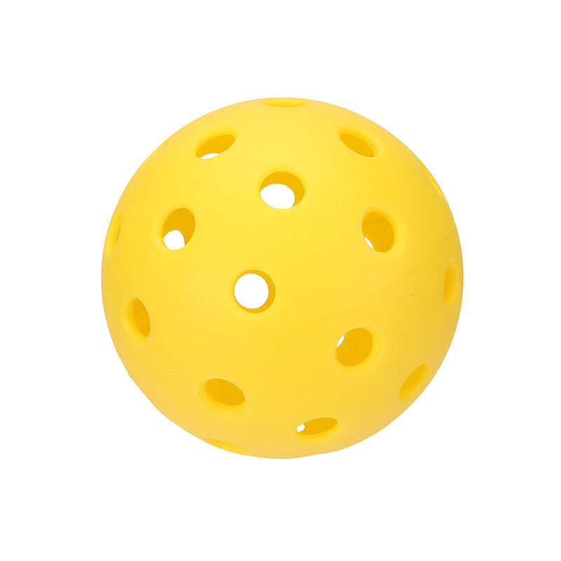 12 Pack Indoor Pickleball Balls Standard 40 Holes Tournament Meet USAPA Yellow Unbranded Does not apply - фотография #7