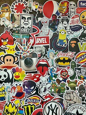 200 Skateboard Stickers Vinyl Laptop Luggage Decal Dope Sticker Lot Longboard Mix Sticker Lot Does Not Apply - фотография #5