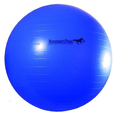 Horsemen's Pride 30-Inch Mega Ball for Horses, Blue Horsemen's Pride Does not apply