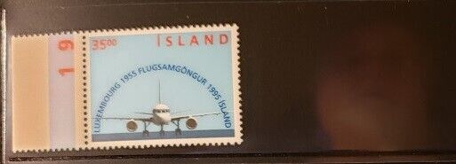 Iceland Aircraft & Aviation Stamps Lot of 2 - MNH  - See Details for List Без бренда