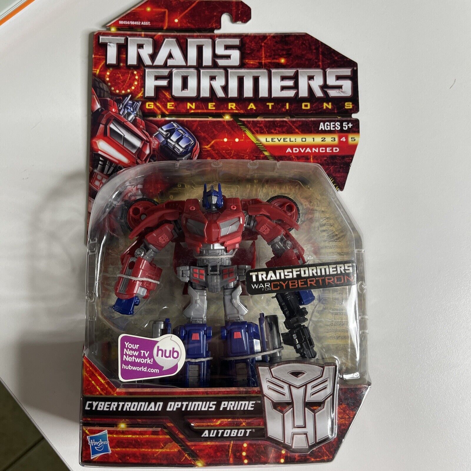Transformers Generations Deluxe Cybertronian Optimus Prime Figure WFC Hasbro Hasbro 98454 