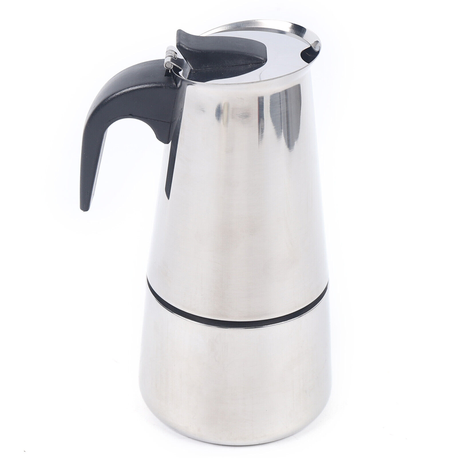 110V Stovetop Moka Pot Espresso Coffee Maker Stovetop 6 Cups 300ml Stainless NEW Unbranded Espresso Maker - фотография #8