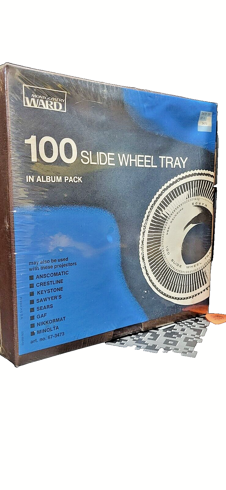 Montgomery Ward 100 Slide Wheel Tray Album Pack - NEW Sealed MG Ward 800 Series MONTGOMERY WARD Does Not Apply, Ward 100 - фотография #3