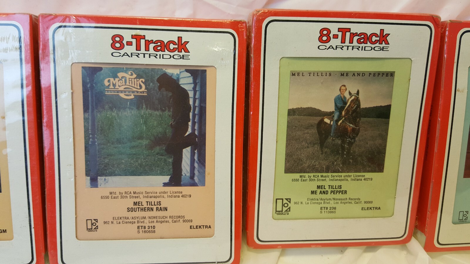 Mel Tillis Statesiders 5 NOS Sealed 8-track Tapes On Stage Live Southern Sam NEW Без бренда - фотография #3