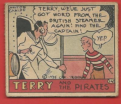 1935  RARE  TERRY  &  THE  PIRATES  7  CARD LOT  R27  # s 141  THROUGH  147   !! Без бренда - фотография #5
