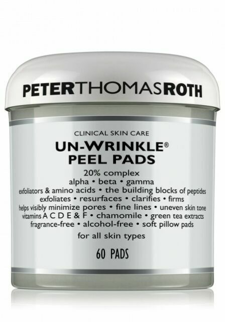 Peter Thomas Roth Un-Wrinkle Peel Pads 60 pads -NEW in box  Peter Thomas Roth USC3073