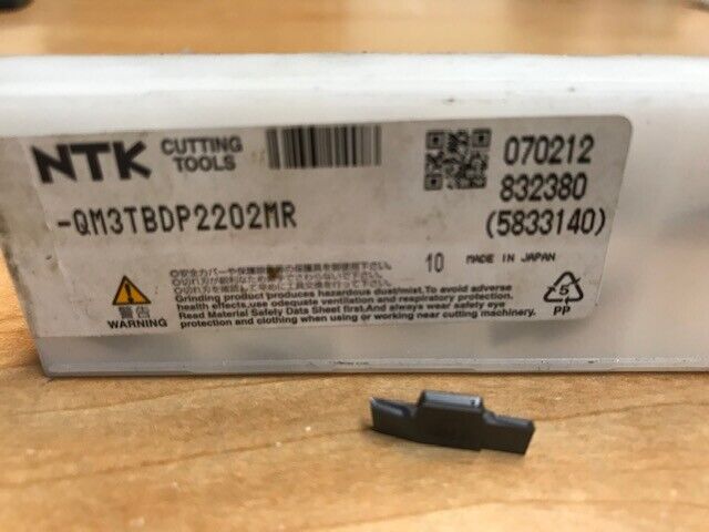 NTK Cutting Tools Carbide Inserts QM3 TBDP2202MR ngk
