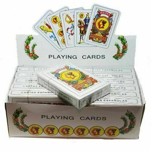 A Dozen Naipes Baraja Espanola - 12 Packs of Spanish Playing Cards  New Sealed   atb