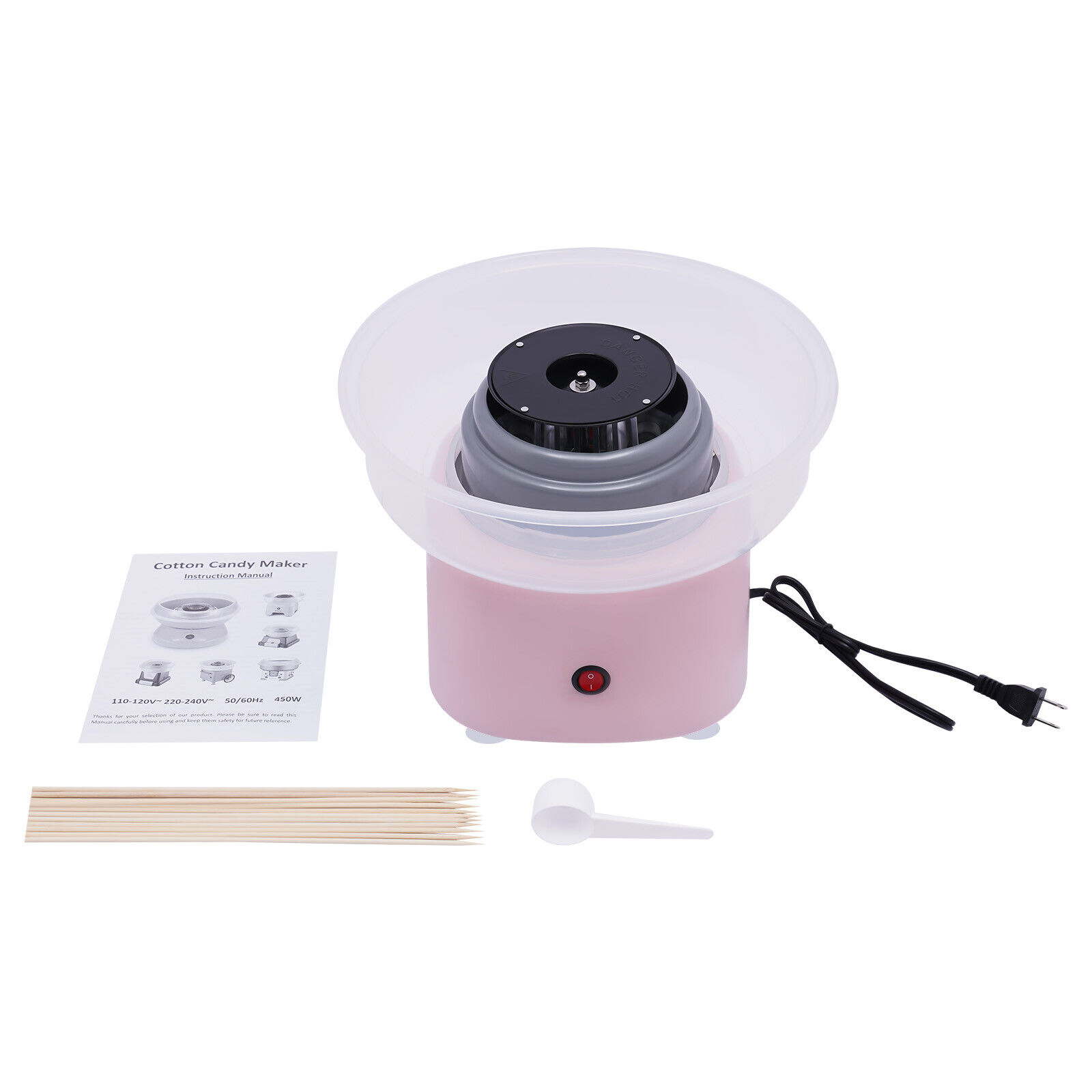 Commercial Electric Countertop Cotton Candy Machine DIY Candy Floss Maker 450W Unbranded NY-E500 - фотография #5