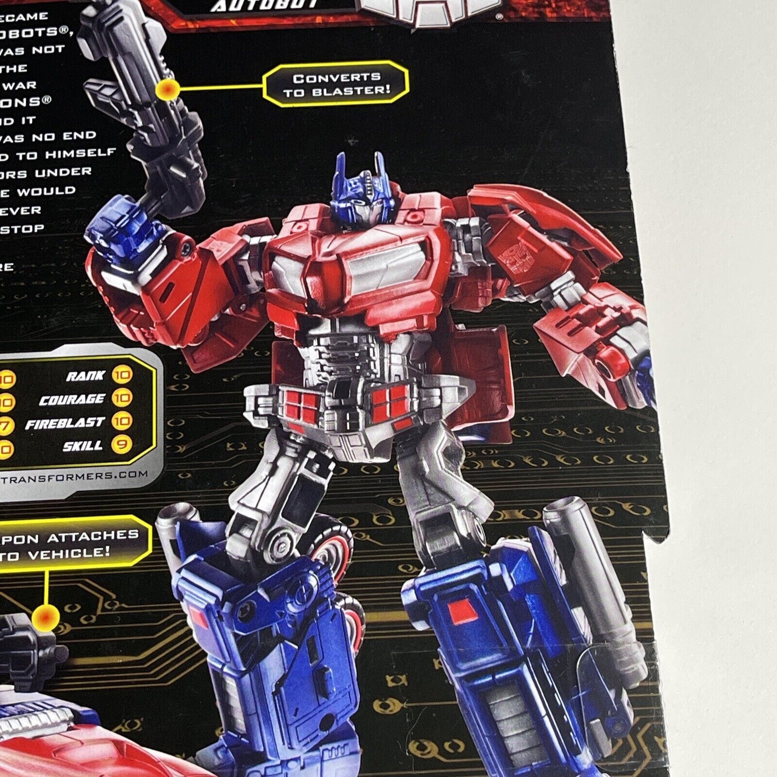 Transformers Generations Deluxe Cybertronian Optimus Prime Figure WFC Hasbro Hasbro 98454  - фотография #13