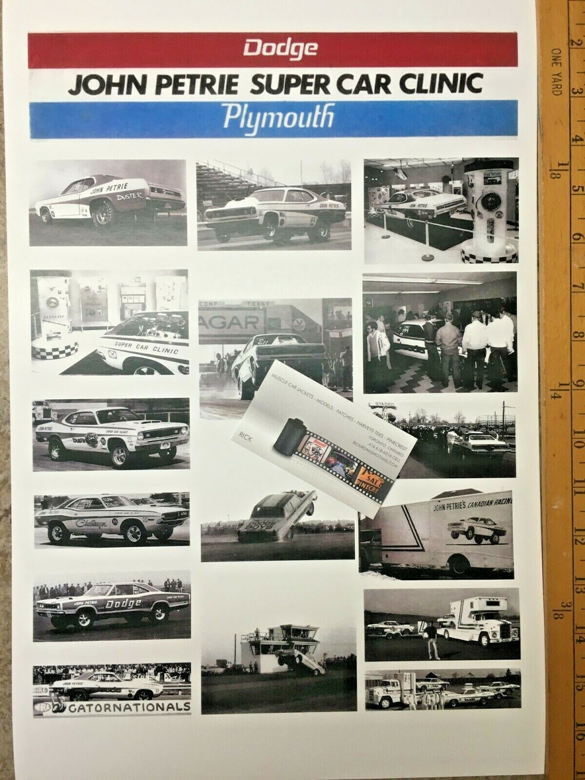 Mopar  John Petrie  Performance  POSTERS   11 X 17 =  2 PC SET Без бренда - фотография #2