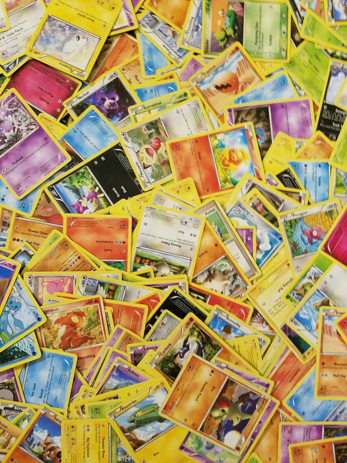 100 Pokemon cards RANDOM POKEMON CARDS Pokeman Rare and holo or reverse Без бренда - фотография #2