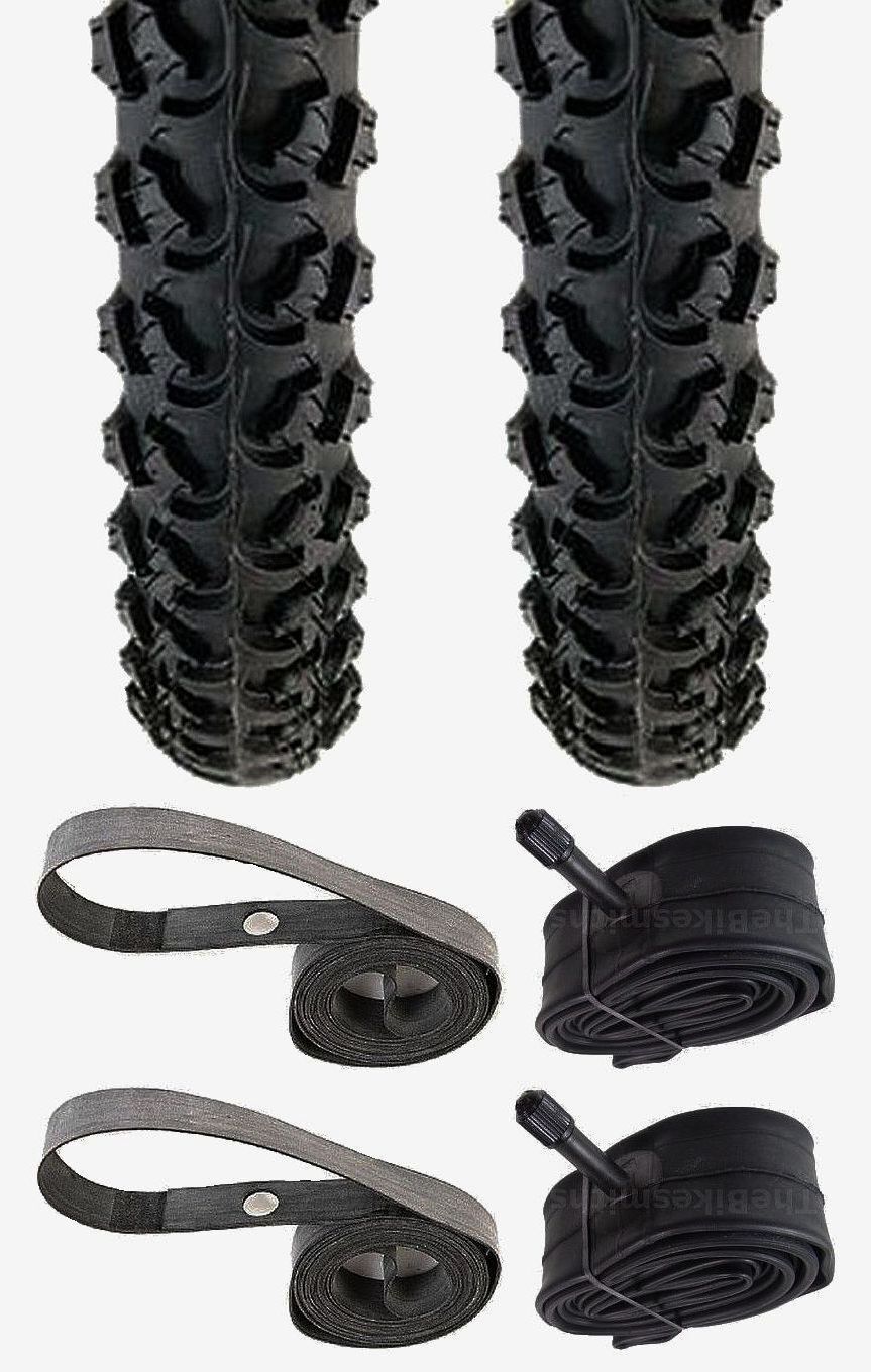 2PAK KENDA Alpha Bite K831 26" x1.95" Bike Tires& Tubes &Strips kit fits Sunlite Kenda Does Not Apply - фотография #4