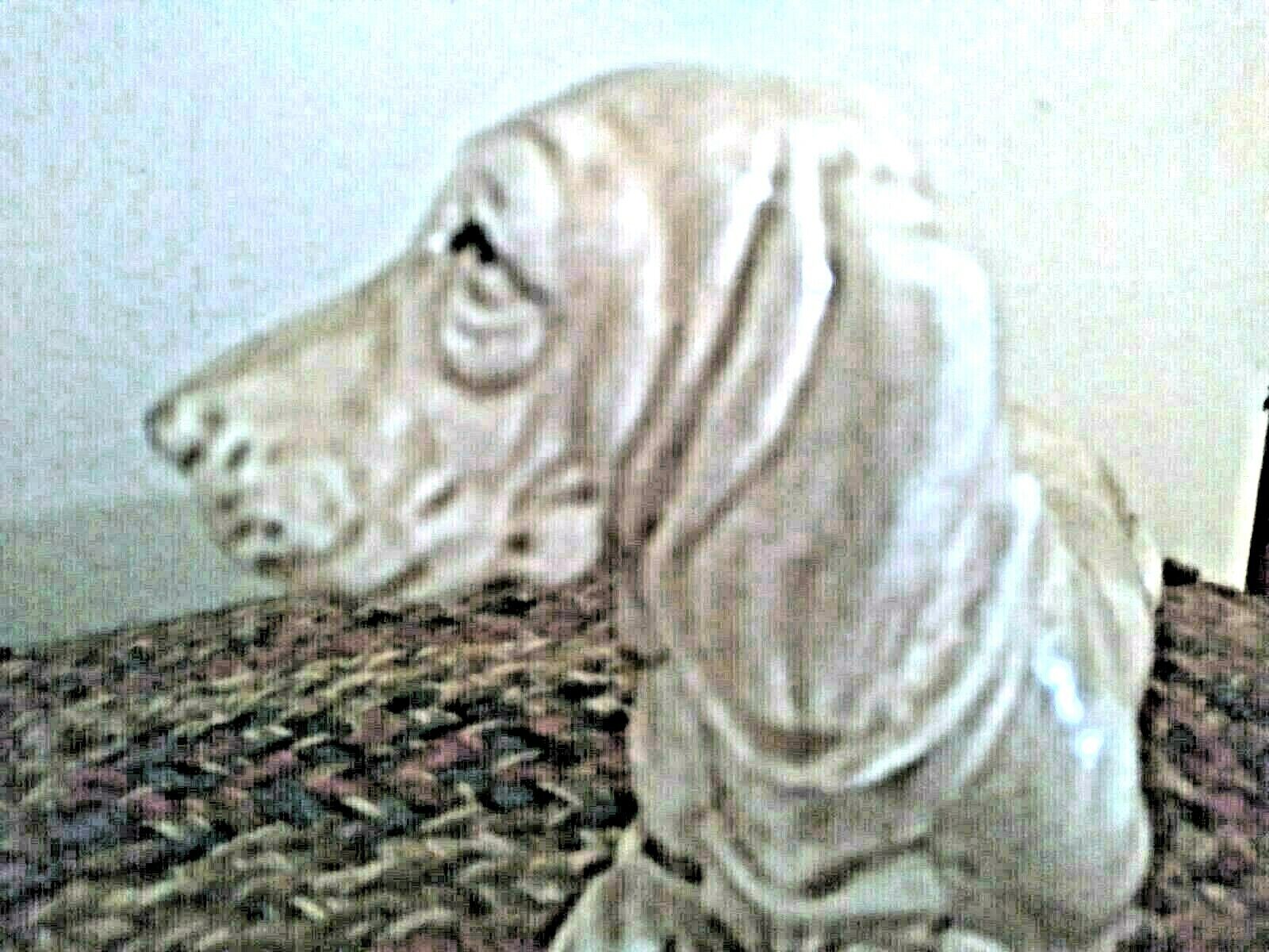 VINTAGE BASSET HOUND DOGS. FIGURINES. 1 Ceramic  / 1 Sandcast  They Need a home Без бренда - фотография #6