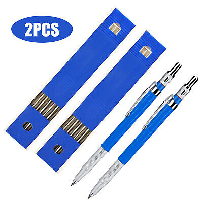 2Set 2.0mm Mechanical Drafting Clutch Pencil+Refill Lead for Sketching Drawing Partsdom Does Not Apply