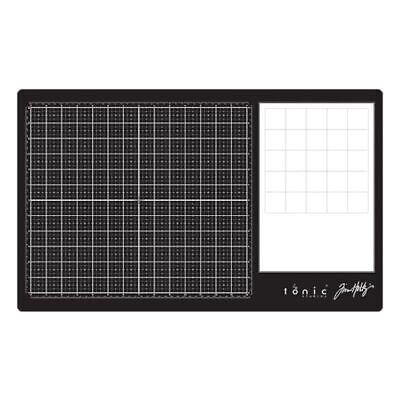 Tim Holtz Glass Cutting Mat - Work Surface with 12x14 Measuring Grid and Large Does not apply Does Not Apply - фотография #5