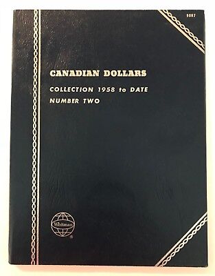 CANADIAN DOLLAR #2 (1958-DATE) #9087  COIN FOLDER BY WHITMAN - NEW OLD STOCK   Whitman