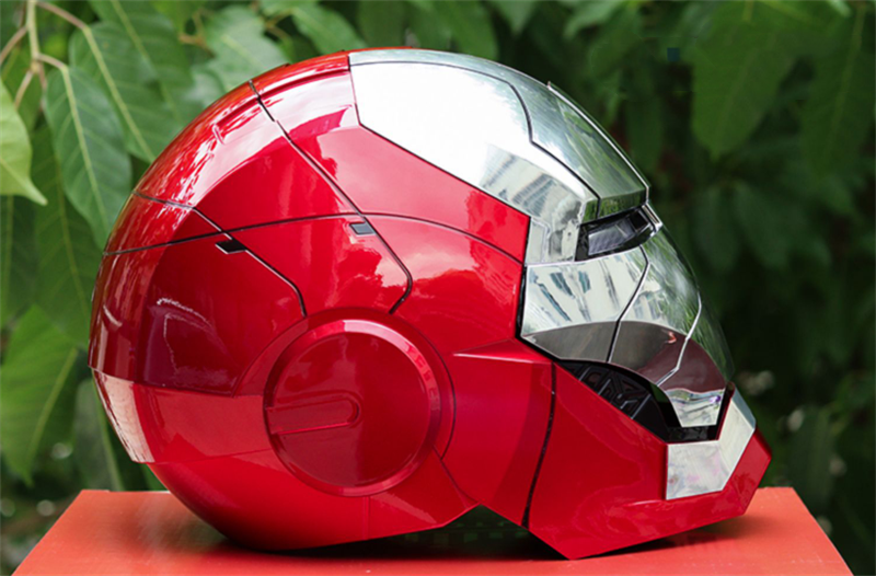 Autoking Iron Man MK5 Helmet 1/1 Scale Voice Control Wearable Christmas Props Без бренда Iron Man - фотография #6