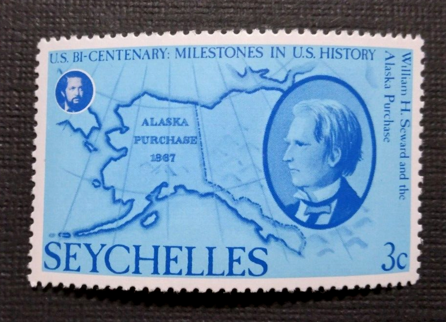 3 SEYCHELLES Stamps US BI- Centenary Milestones in US History Louisiana Purchase Без бренда - фотография #12