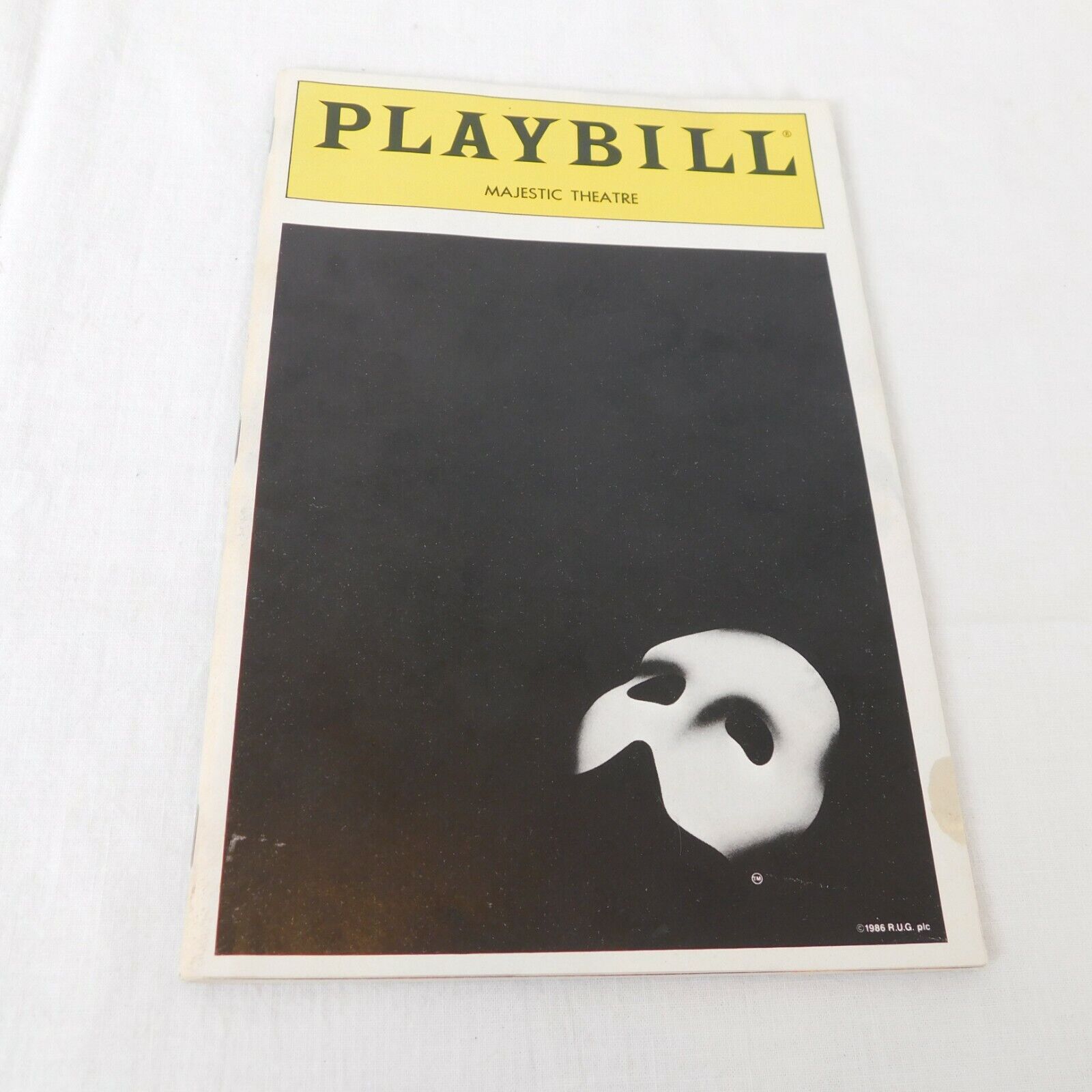 LOT Phantom Opera Playbill Understudy Note Mar 1990 Rebecca Luker Kevin Gray Без бренда - фотография #2