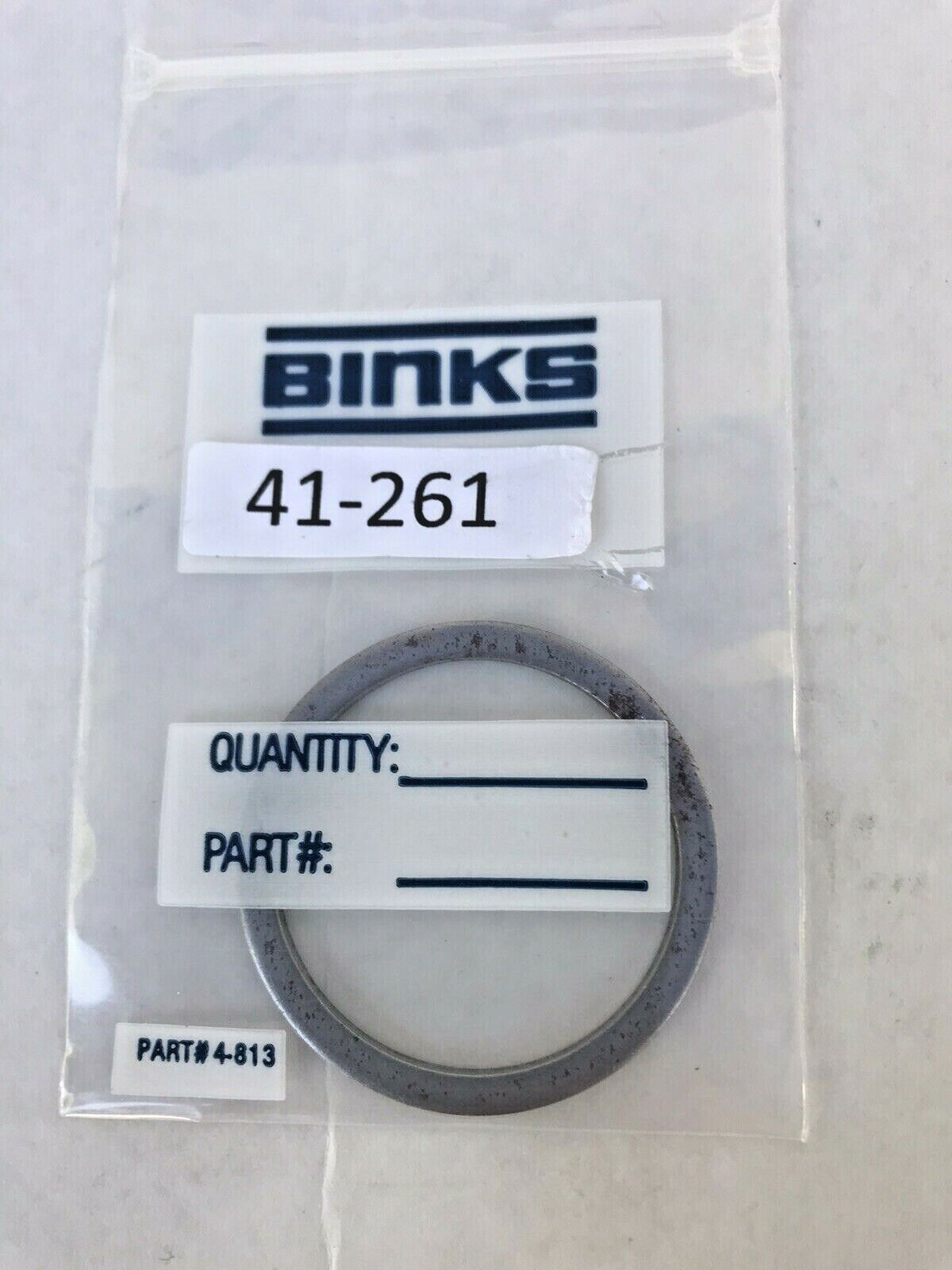 ONE LOT OF 7 BINKS SKU'S = RETAINERS / GLANDS / RETAINERS AND GASKETS - 20 ITEMS Binks 41-10075 / 41-10080 / 41-10083 MORE - фотография #2