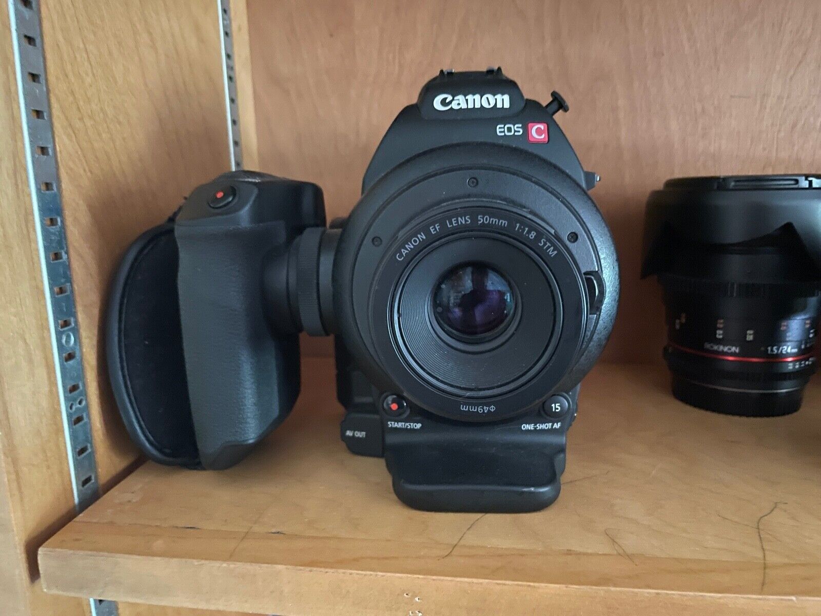 Canon EOS C100 Mark I Plus Lenses, Tripod, and Extras Canon 6340B002
