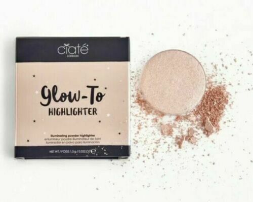 3x Ciate Highlighter illuminating Powder Glow Highlighter Moondust Dented Boxes Ciate London Glow To Highlighter