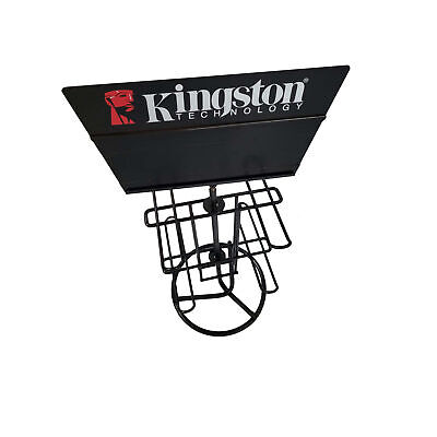 Kingston Spinner Counter Top Display with Anti Theft Lock - Universal Kingston Digital MKT-SWIVELDPCMG