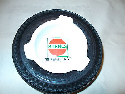 VINTAGE FULDA TIRE ASHTRAY NO CHIPS OR CRACKS TIRE IS SOFT AND MINT! Без бренда