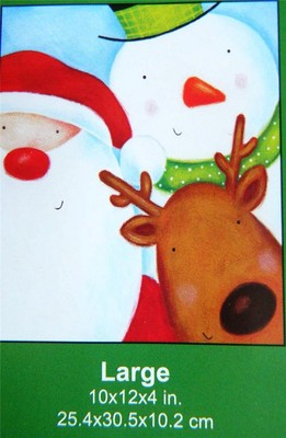 Christmas Holiday Gift Bags + Tags 8 Assorted Sizes Santa Snowman More NEW Shawn Jenkins/ JMS Art Licensing Assorted Sizes and Patterns - фотография #4