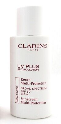 Clarins UV Plus Anti-pollution Sunscreen Multi-protection SPF50 1.6 oz. New Clarins UV Plus Anti-Pollution Sunscreen Multiprotection - фотография #2