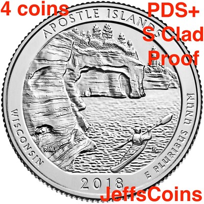 2019 PDSS Frank Church River of No Return Park Quarter Clad Proof P D S S Best 4 Без бренда - фотография #9