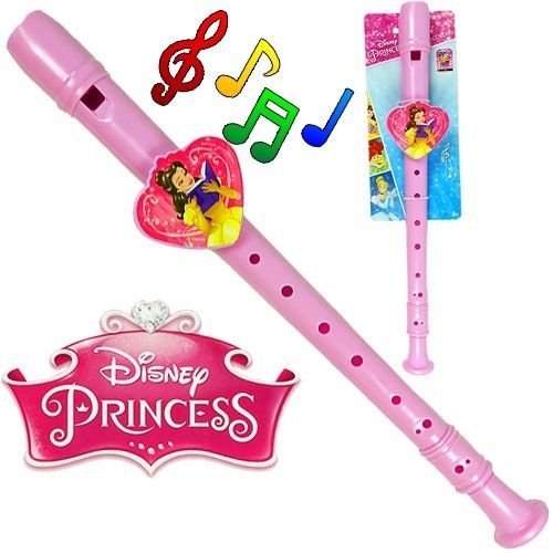 Disney's Princess Plastic Recorder Flutes Musical Instrument 13.5" NA NA