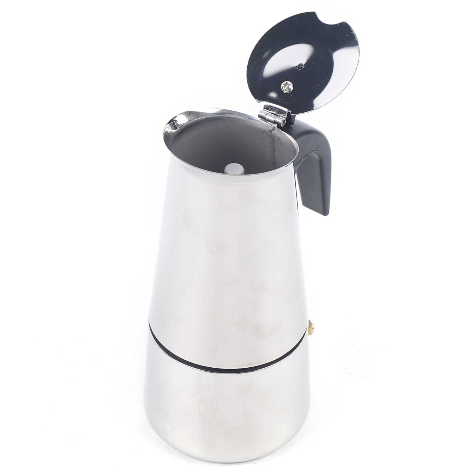 110V Stovetop Moka Pot Espresso Coffee Maker Stovetop 6 Cups 300ml Stainless NEW Unbranded Espresso Maker - фотография #9