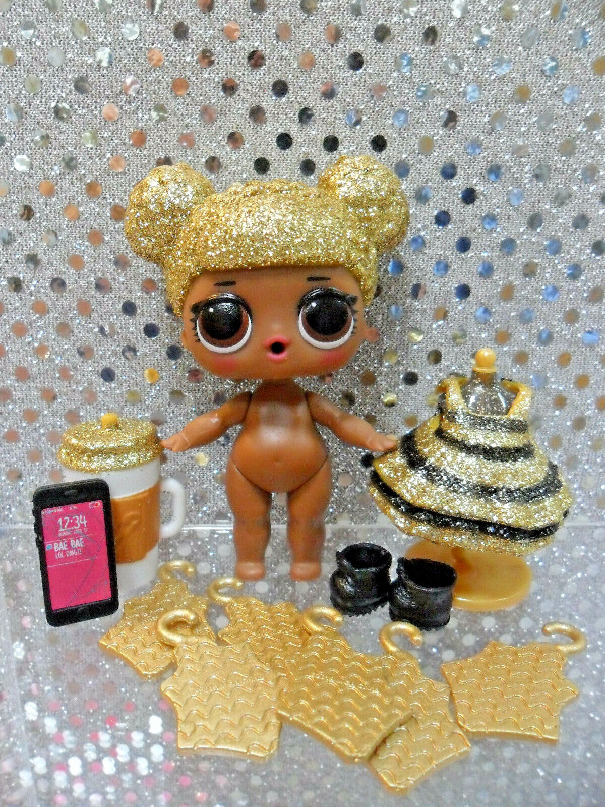 LOL SURPRISE GOLD "QUEEN BEE" DOLL & ACCESSORIES **ALL PKGS COMPLETELY SEALED*  MGA ~ L.O.L. Surprise! - фотография #3