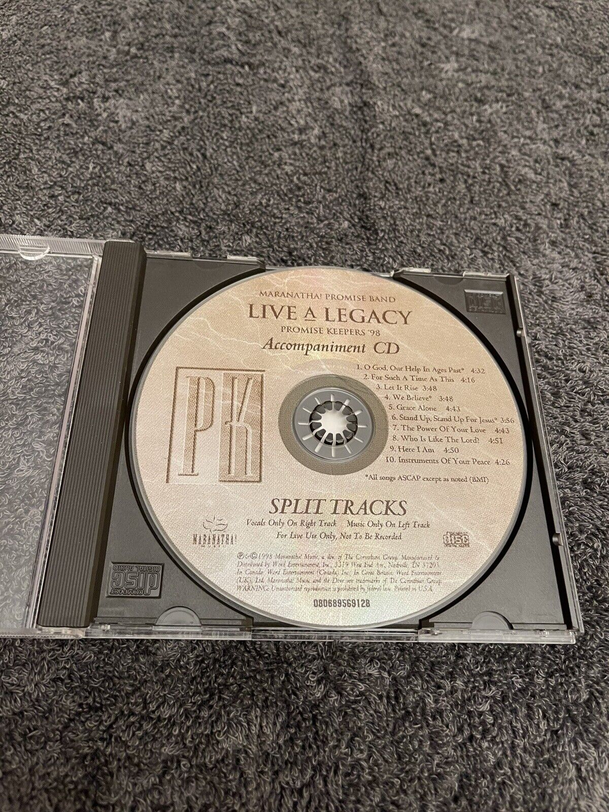 Promise Keepers Live a Legacy Accompaniment CD & Songbook ©1998 OOP HTF Rare Без бренда - фотография #3