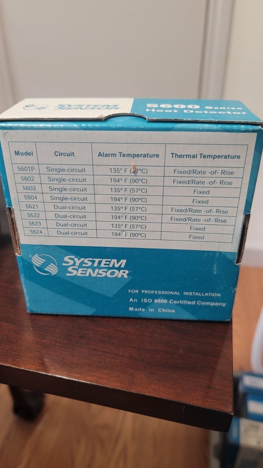 System Sensor 5623 - Fixed Temperature Heat Detector 135°F System Sensor S5623 - фотография #3