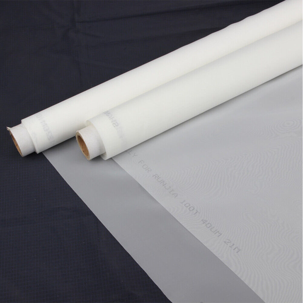 100 Mesh 40T Screen Printing Mesh 50inch(1.27m)x3Yard Cookie White Silk Unbranded Does Not Apply - фотография #7