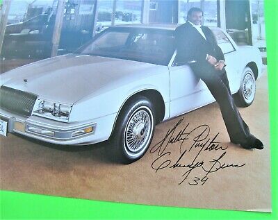 Four 1986 BUICK RIVIERA / WALTER PAYTON COLOR BROCHURES 2-Sided Sheets NrMINT Без бренда - фотография #3