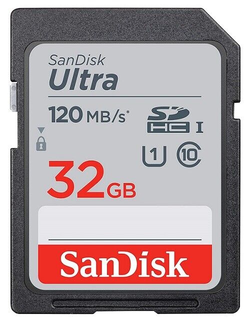 5 x SanDisk Ultra 32GB Class 10 C10 SD SDHC 120MB/s SDSDUN4-032G Camera Card SanDisk SDSDUN4-032G-GN6IN, SDSDUN4-032G, SDSDUNC-032G - фотография #2