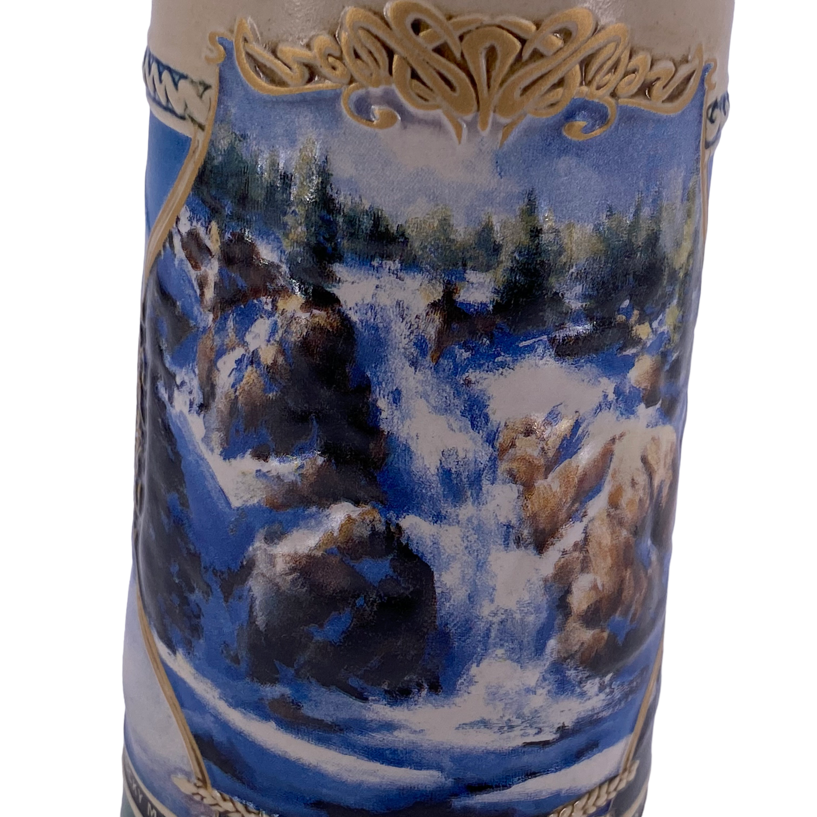 Collectable Ceramic Coors Mug 1995 Edition Waterfall Heritage Series #41327 VTG Adolph Coors Company - фотография #4