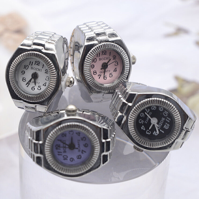 Mini Jewelry Finger Watch Men And Women Personality Ring Ring Watch New Unbranded Does not apply