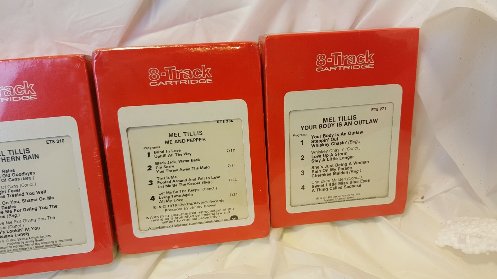 Mel Tillis Statesiders 5 NOS Sealed 8-track Tapes On Stage Live Southern Sam NEW Без бренда - фотография #8